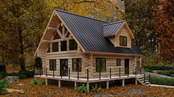chalet en bois